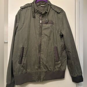 Jou jou unisex jacket grey 80s style